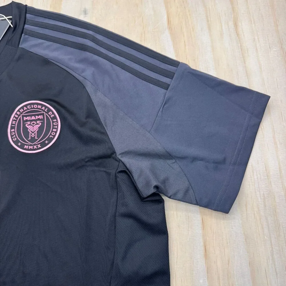 NEW Inter Miami FC Adidas 25/26 Away Black Mens Sz XL Soccer Jersey JI9124